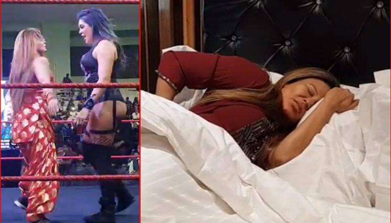 Rakhi Sawant Admitted To A Hospital After Challenging A Lady Wrestler