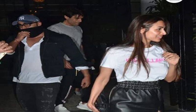 Rumoured Couple Arjun Kapoor And Malaika Aroras Dinner Date