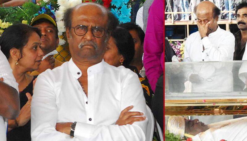 rajinikanth becomes emotional remembering last conversation with sandalwood actor Ambareesh