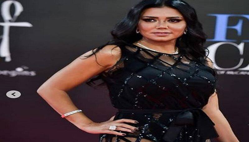 Egyptian film star charged for wearing see-through dress