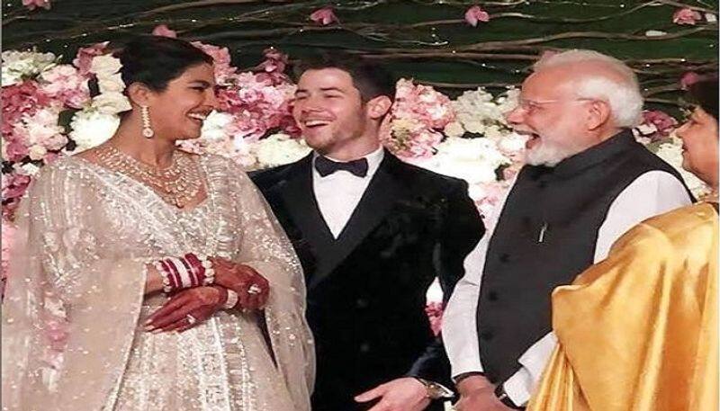 PM Modi Attends Priyanka Nick Wedding Reception In Delhi Social Media Reaction