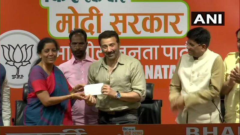 Actor Sunny Deol Joins Bharatiya Janata Party