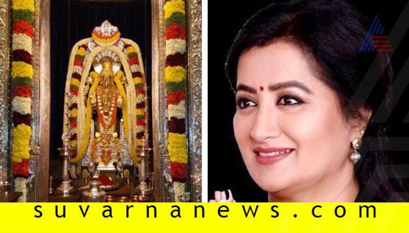 Rockline Venkatesh offers pooja for Mandya LS Candidate Sumalatha in Hornadu