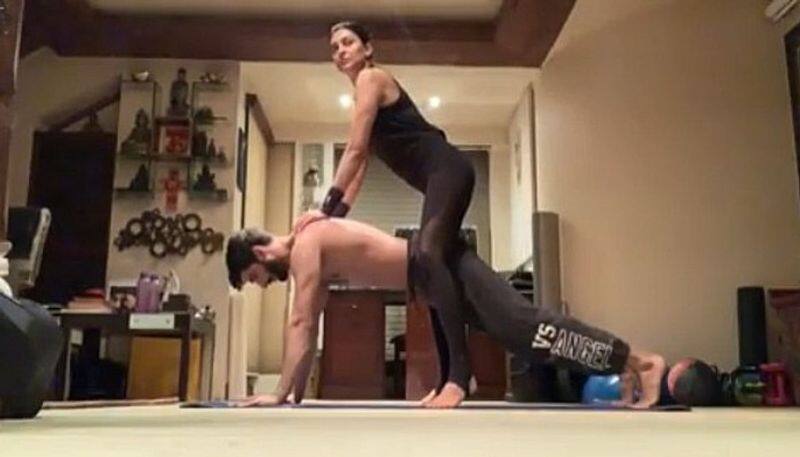 Bollywood Star Sushmita Sen shares workout video with boyfriend Rohman Shawl