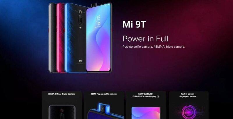 Mobiles Rebranded Redmi K20 Smartphone Launched As Xiaomi Mi9T