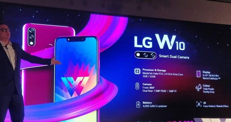 LG  W Series Budget Smartphones Launch India