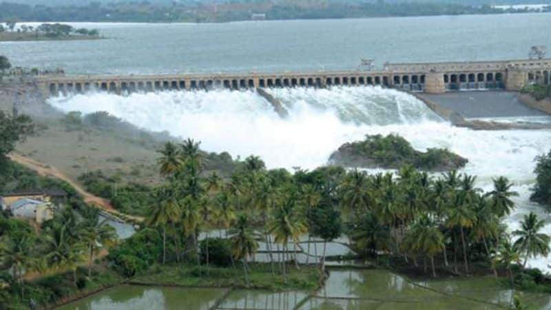 As the KRS dam in Karnataka is full an additional 50 thousand cubic feet of water is likely to be released to Tamil Nadu KAK