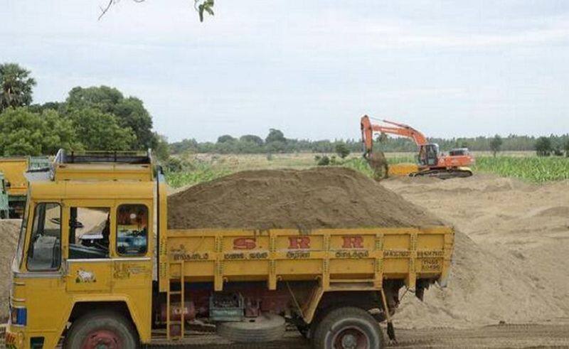 Illegal Sand Racket in Lakshmeshwara in Gadag District