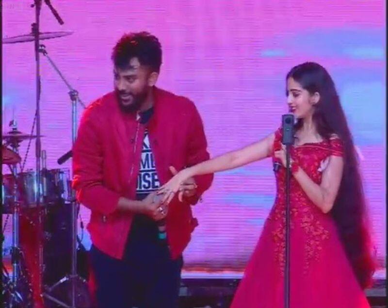 kannada rapper chandan shetty and niveditha gowda gets engaged Mysuru Dasara