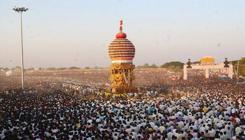 Annapurneshwari Fair Was Held at Gadag