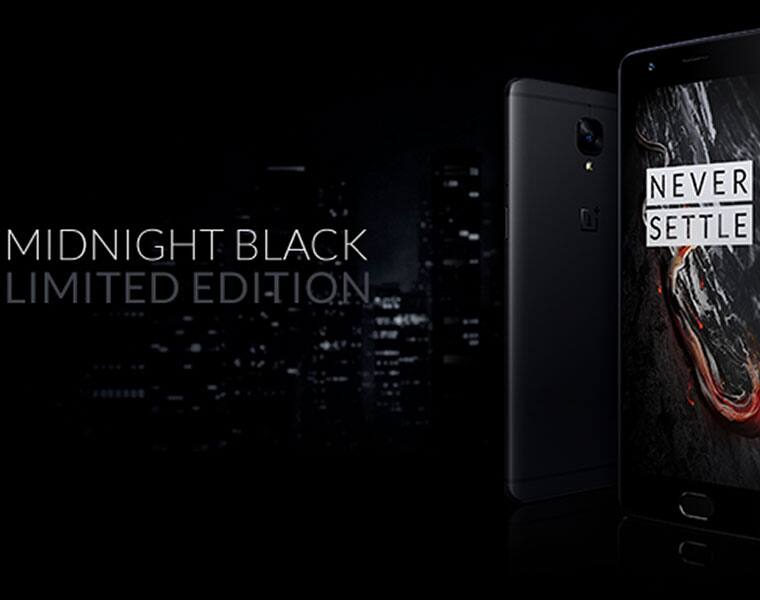 OnePlus 3T in Midnight Black Limited edition launched