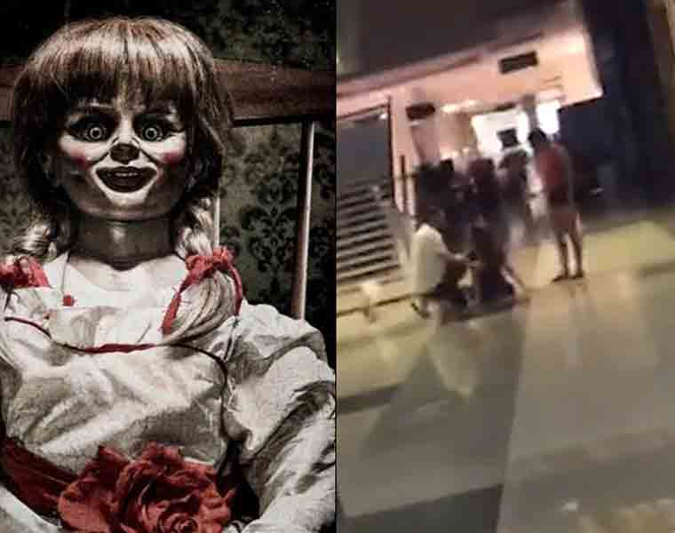 Woman acts possessed after watching Annabelle: Creation