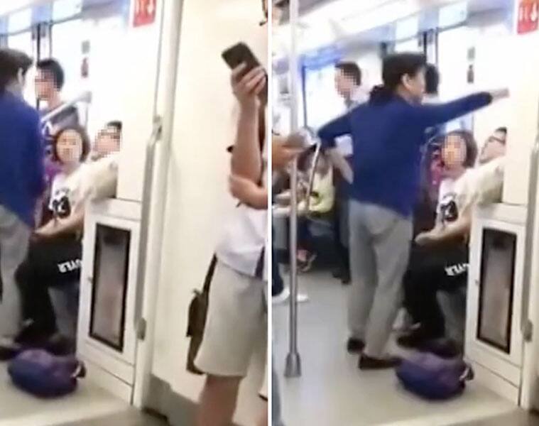 Video of a woman in metro is going viral for this hilarious reason