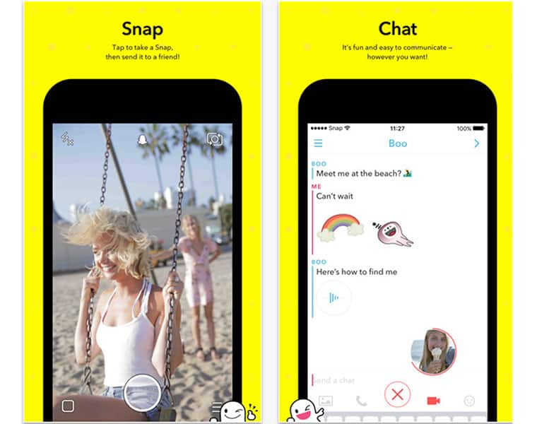 Snapchat update