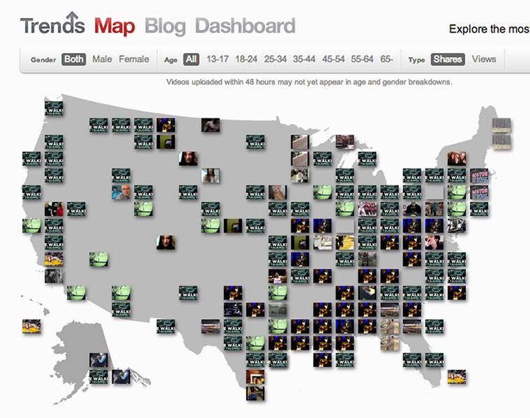 YouTube Trends Map