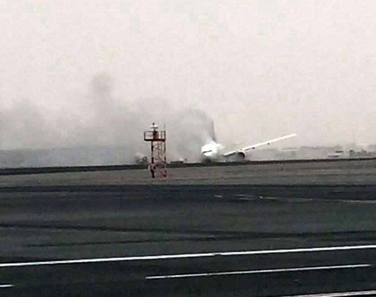 Report reconstructs Emirates crash