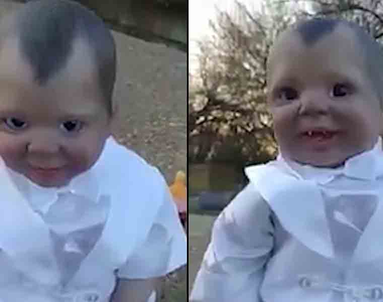 Watch: This creepy Chucky-like doll will give you nightmares