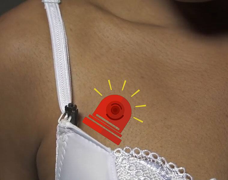 These wearable stickers can save women from sexual assault