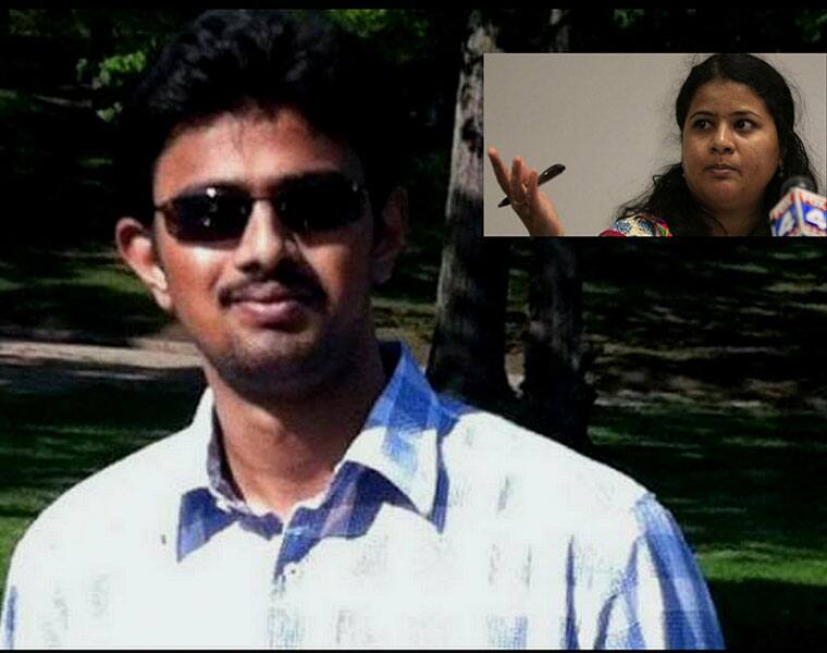 Indian engineer shot dead Srinivas Kuchibhotla wife