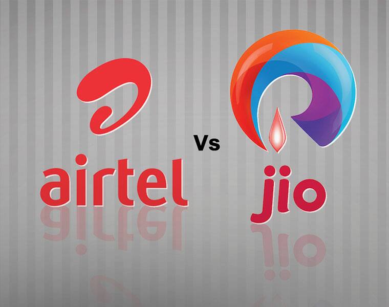 Jio Airtel advertisement war