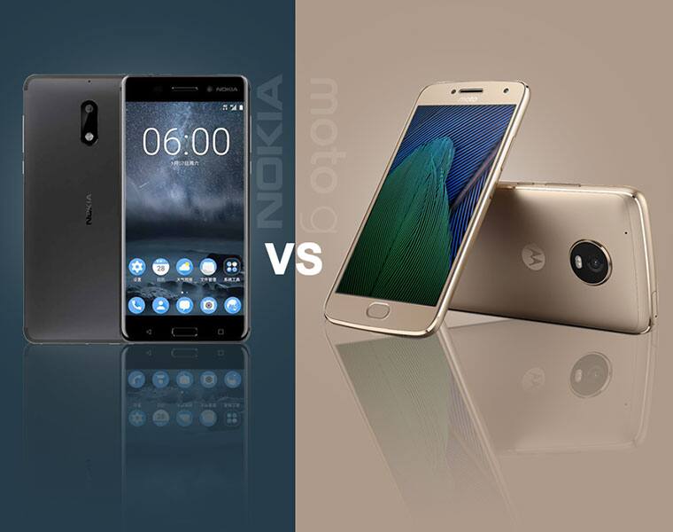 Moto G5 Plus vs nokia 6