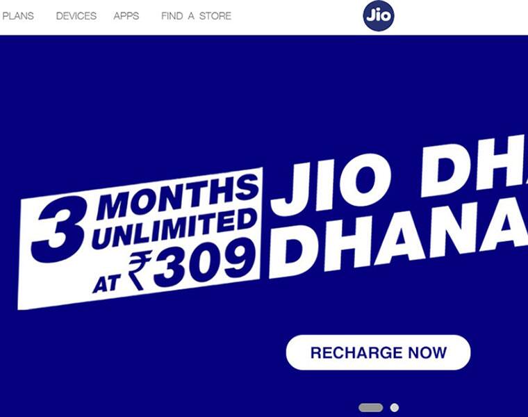 Jio Jan dhan plan offers three months of free data