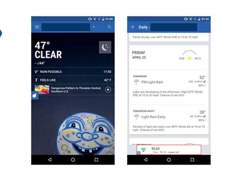 Samsung and The Weather Channel launch exclusive weather app