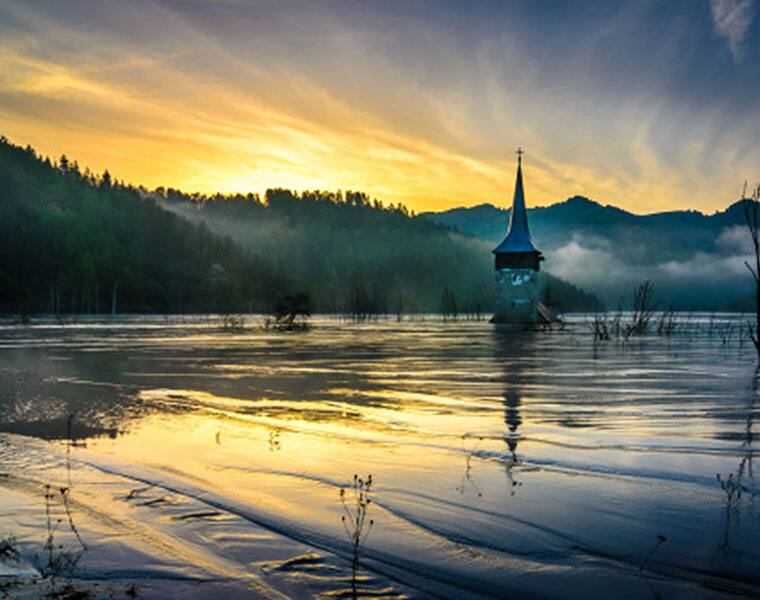 submerged churches around the world