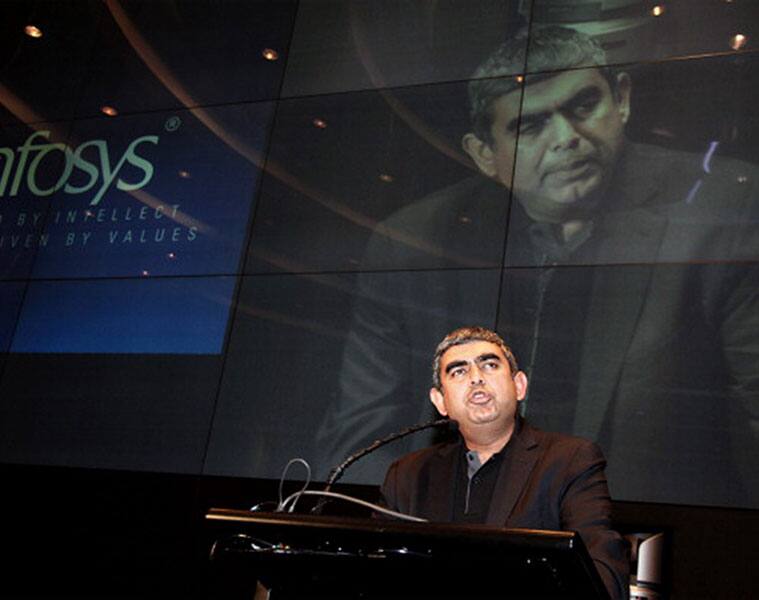 Dont get distracted by media gossip rehashed rumors around Infosys Vishal Sikka