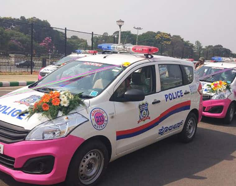 51 Pink Hoysalas Suraksha app launched by Bangalore Police for women children safety