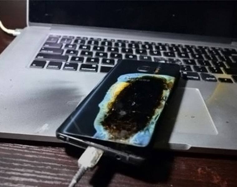 Samsung Galaxy Note 7 went up in flames due to batteries