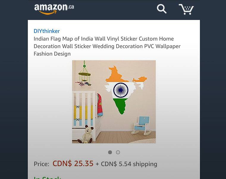 After doormats with Indian flag Amazon sparks controversy with distorted flag