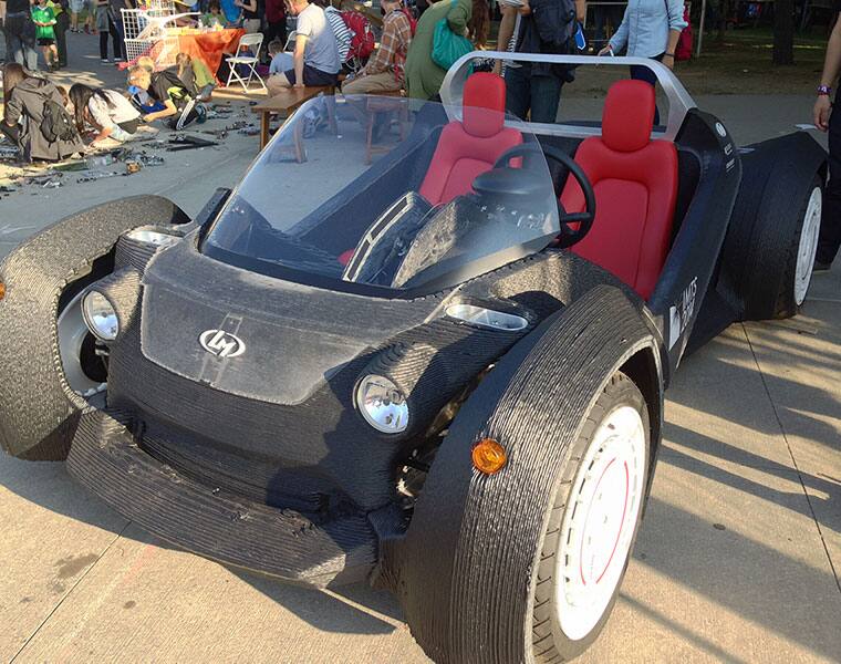 '3D print' your dream car and zoom on the road