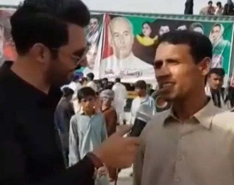 This pakistani reporter's scandalous questions at a political gathering goes viral