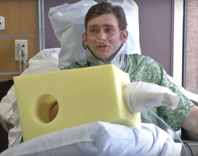 Watch young American hero Ian Grillot who risked his life to save Indian in Kansas shooting