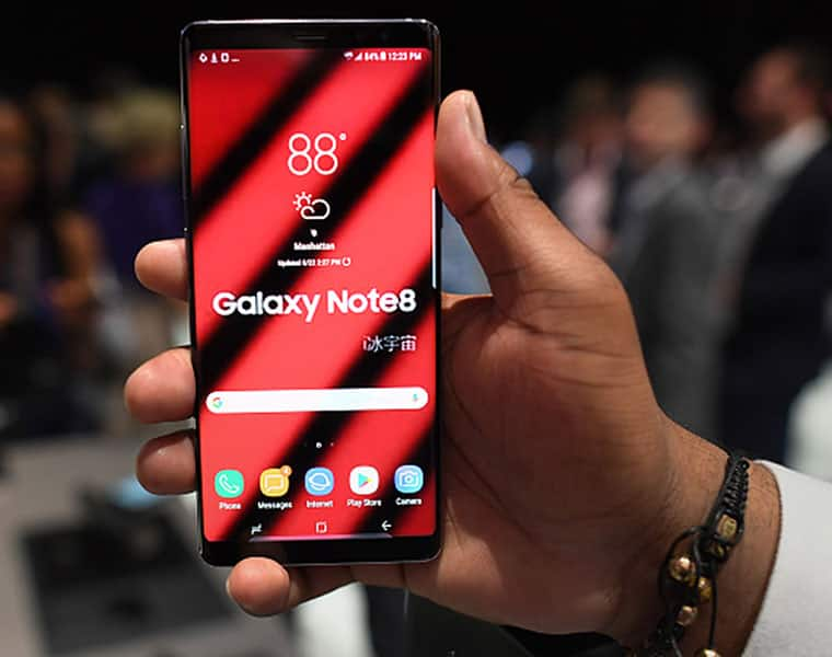 In pics Samsung unveils the galaxy note 8