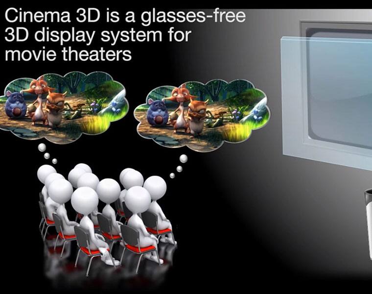 Coming soon: 3D movies without those awkward glasses