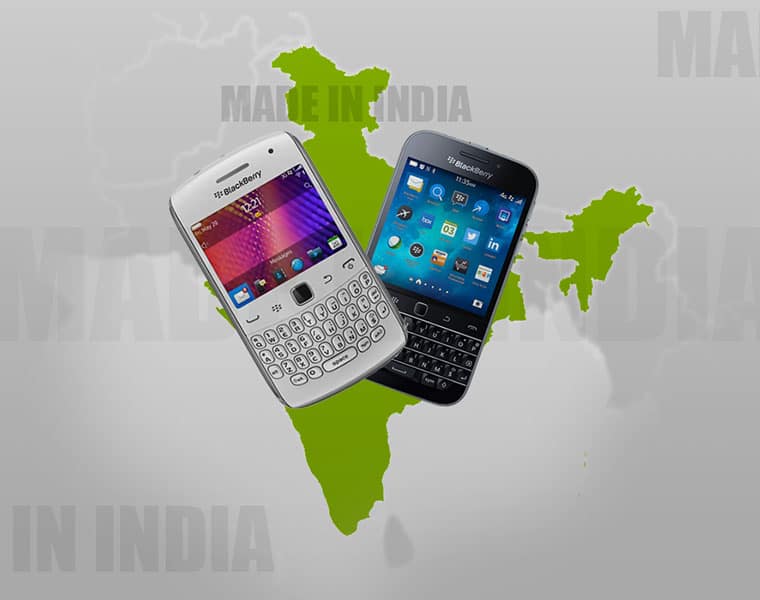 After Apple BlackBerry to Make In India