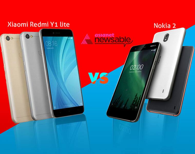 Xiaomi Redmi Y1 vs Nokia 2