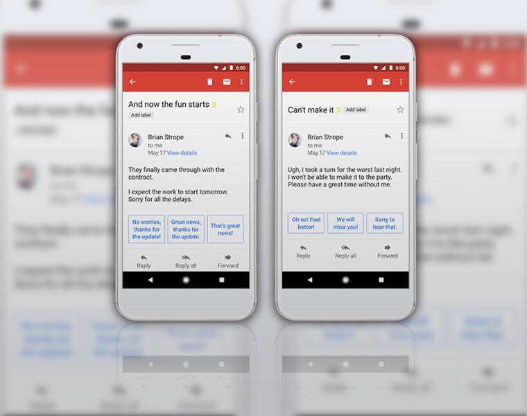 Gmail Smart Replies All you need to know