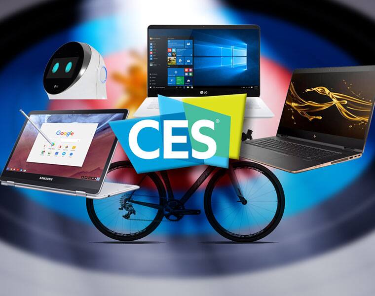 CES 2017 Android Smart bike LG Gram Samsung Chromebook HP laptop