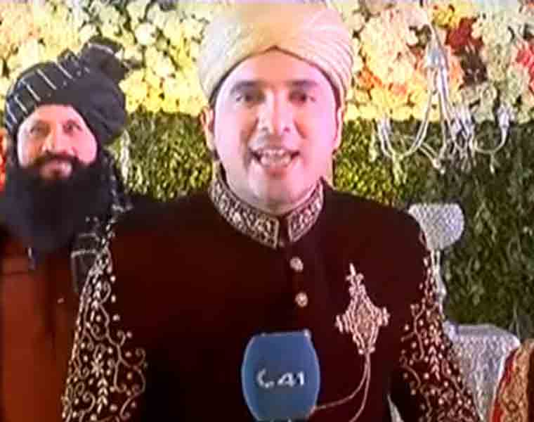 Viral Video: Pakistan journalist takes job 'seriously', reports own 'wedding live'