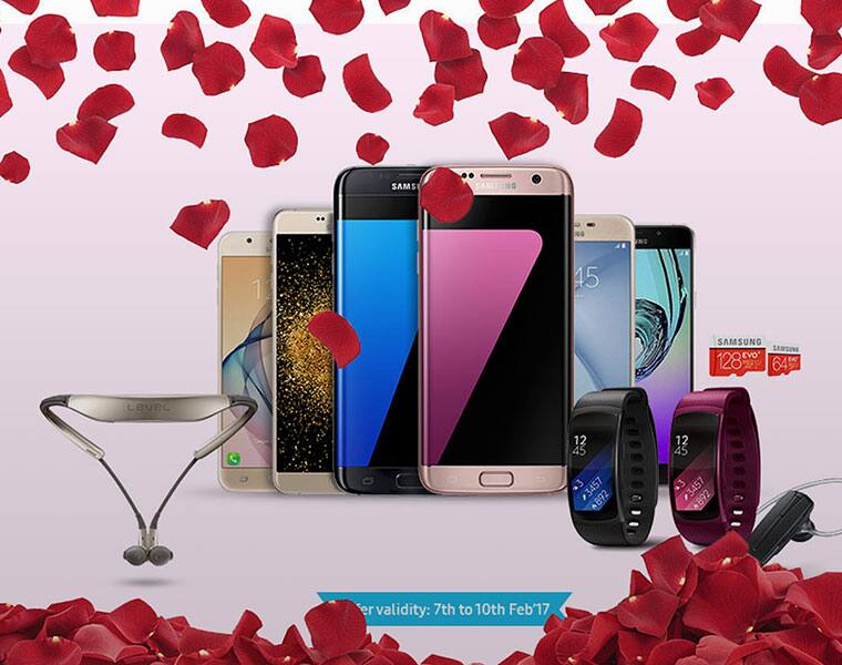 Valentines Day Samsung offers deals on smartphones wearables