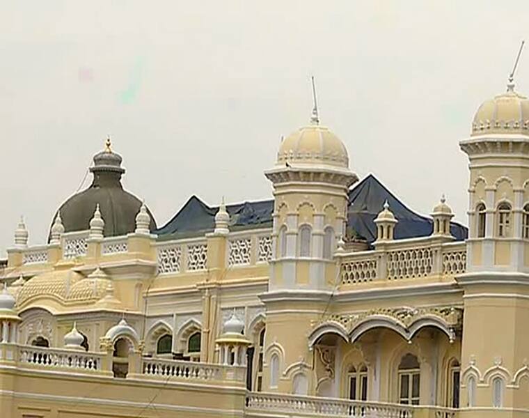 Mysore palace damage