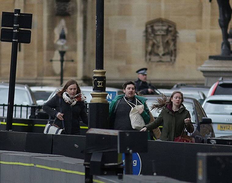 In pics Terror attack at UK Parliament