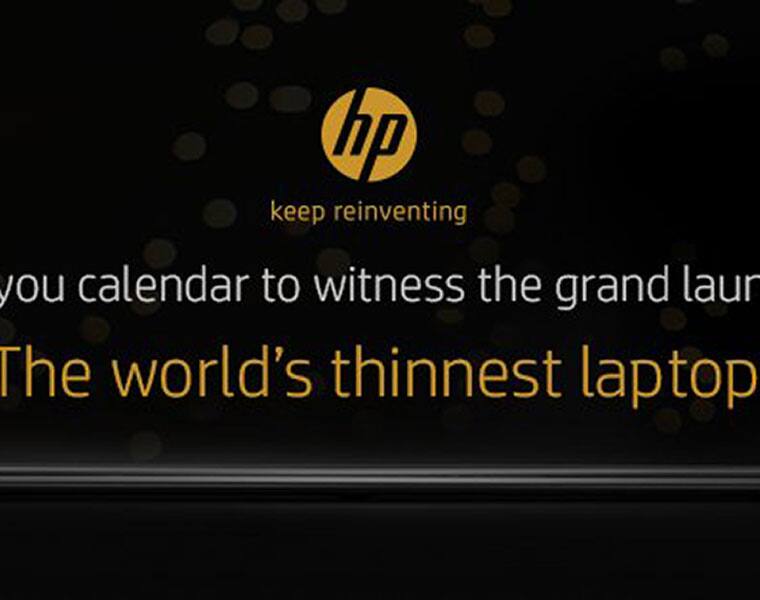 HP Spectre: World’s thinnest laptop on its way to India