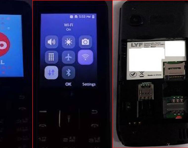 Reliance Jio and Lyfs 4G VoLTE Feature Phone