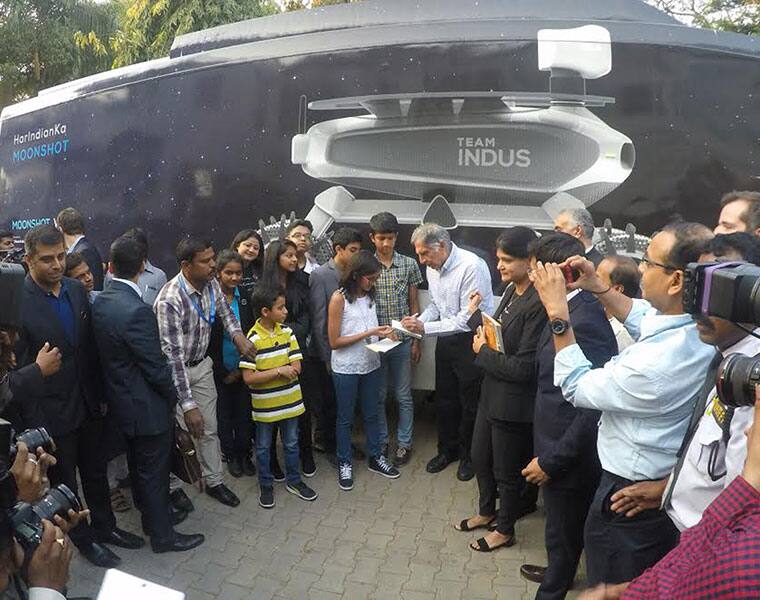 Bengaluru based Team Indus flags off Moonshot Wheels