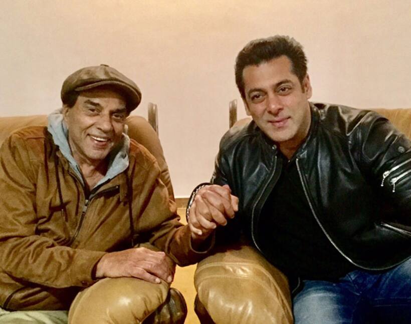 You will always be a son to me Salman Khan: Dharmendra
