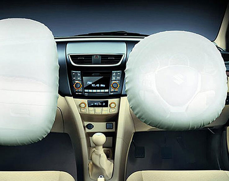 Small cars find it difficult to fit 6 airbags